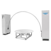Máquina de ensaio de chuva de aço inoxidável confiável R600mm - R1600mm Tubos de balanço