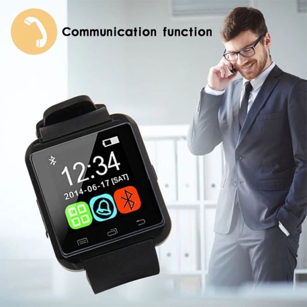 Eraysun U8 Portable Smartwatch 3.0 IPS Display IP67 Waterproof 1.48