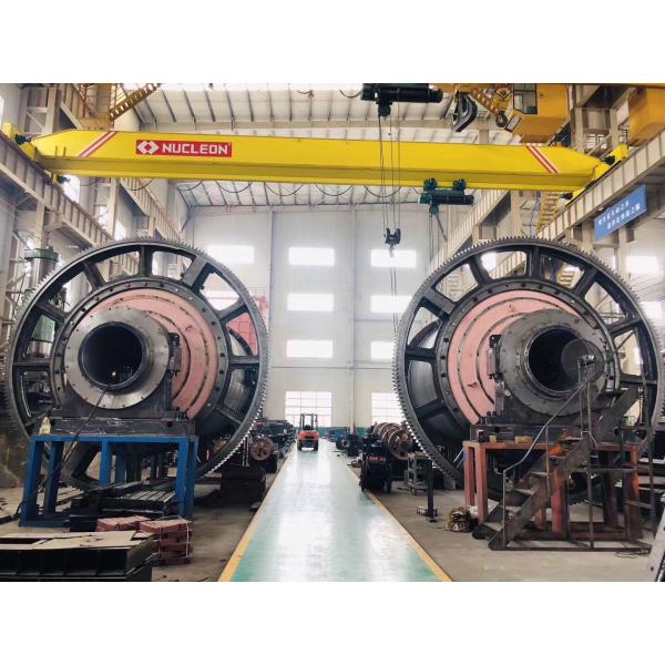 Molino continuo ahorro de energía del mineral del molino de bolas de la explotación minera barrido aire 215T