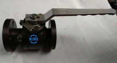 Flanged End Forged Steel Ball Valve 1/2 - 4 Size Working Temp -29 To 300 Degree