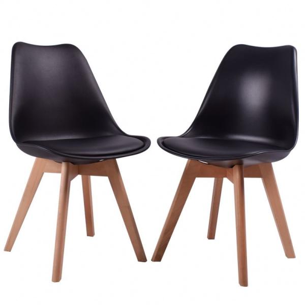 Modern Dining Plastic Chair , Colorful Plastic Dining Room Chairs Simplicity