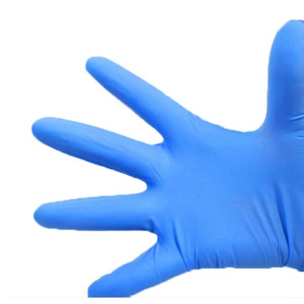 Blue Medical Nitrile Examination Gloves