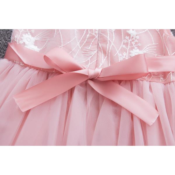 Pink Princess 100CM Children'S Dress Clothing Costume Breathable Small Flower
