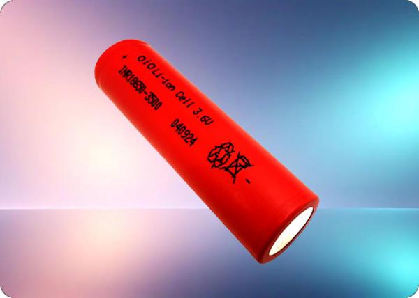 18650 3.6V 3500mAh 20A Rechargeable Battery with 500 Cycles