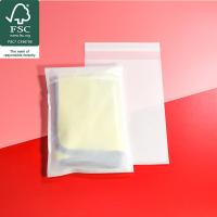 Paper Glassine Bags Biodegradable Garment Bags For T-Shirt And Clothes Packaging