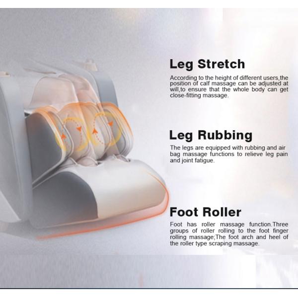 3D EMS Shiatsu Massage Chair Real Relax Full Body SL 135CM ODM