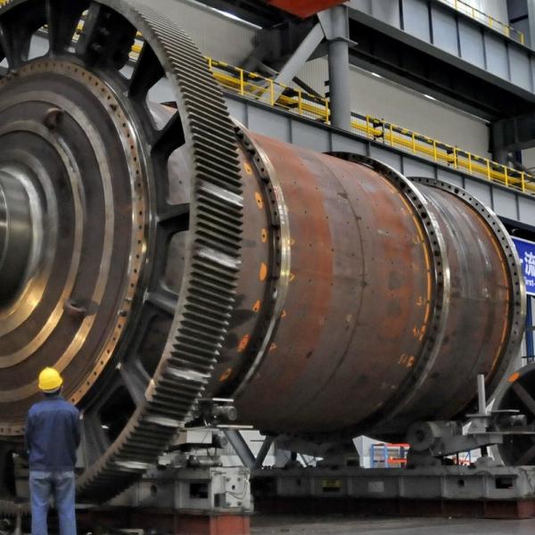 Dry Type High Alumina Ceramic 75t/H Cement Ball Mill With High Efficiency