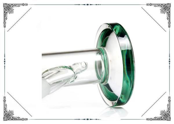 Showerhead Perc Smoking Glass Water Pipe Phoenix Star Straight Tube Green Blue Bong