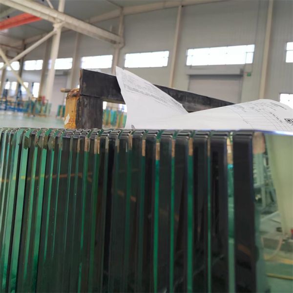 High Strength Fully Polished Round Corner Tempered Glass for Furniture&Table Top