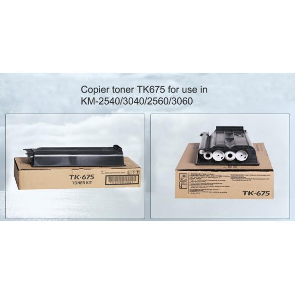 21000 cartucho de tonalizador TK675 do laser de Kocera quilômetro 2560 das páginas para o quilômetro 2540/3040/3060