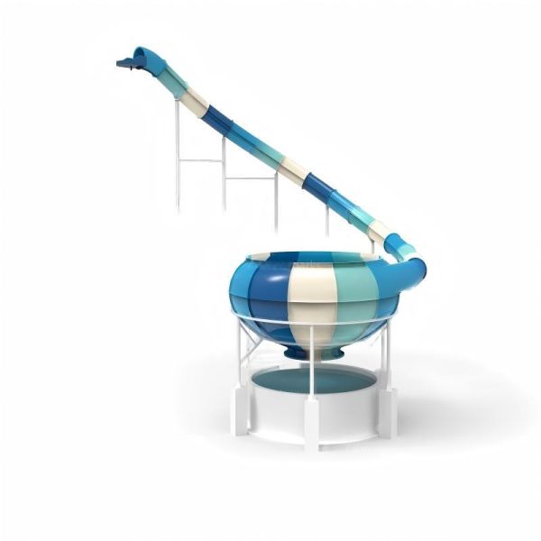 Vortex Tank Water Park Water Slide Corrosion Resistant 15m Height