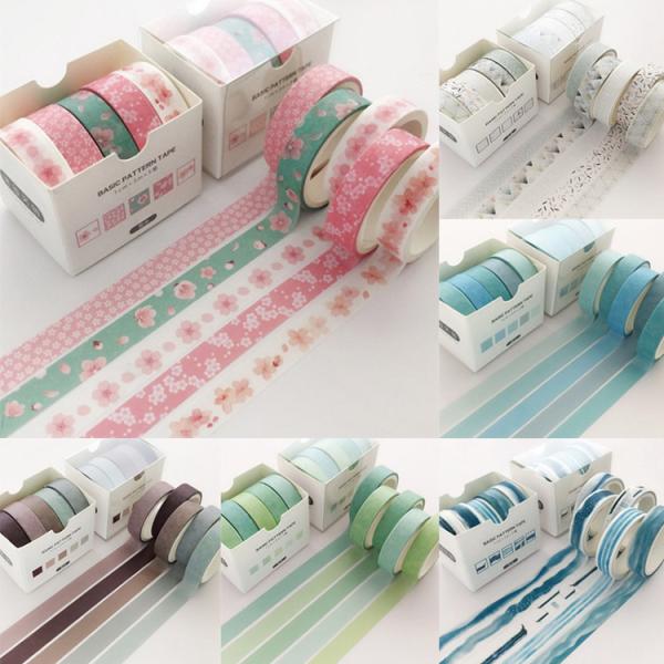 Stationery  Spot Varnish 20mm Pink Glitter Decorative Washi Tape