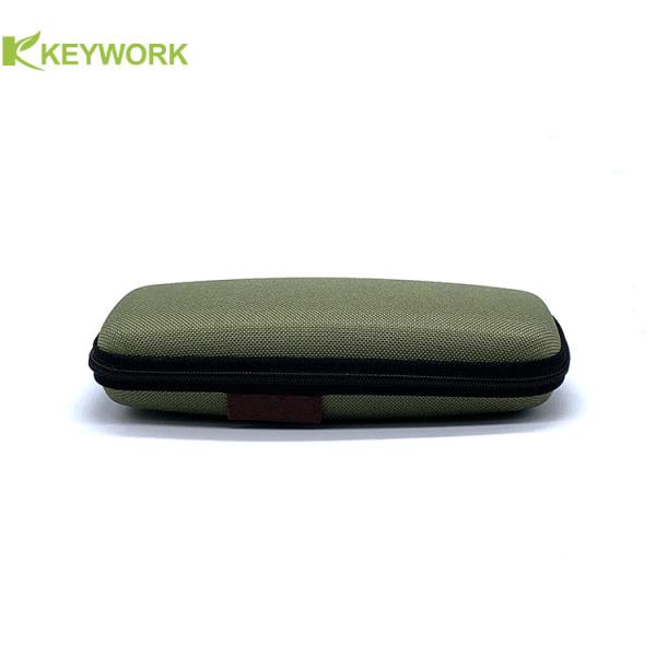 Chinese Factory wholesale custom EVA Eyewear Case Sports Sunglasses Bag Zipper handle