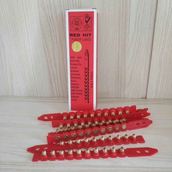 S1 JL RED HIT Power Loads .27 CAL 6.8*11 Cartridges with and Carbon Steel