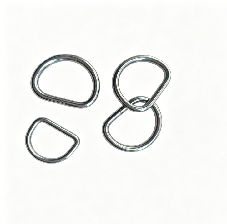 Welded Type Stainless Steel 304 D Ring For Anchoring Applications