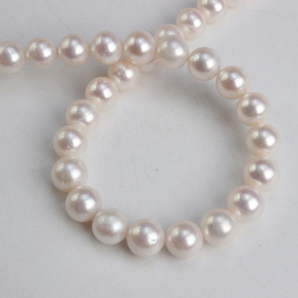 Jewelry  Cultured Pearl Powder White Round  Pearl for Jewelry Making Necklace Bracelet Loose Pearl Beads