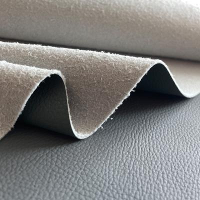 1.3mm Litchi Texture Faux Leather PVC Eco Artificial Anti Scratching Surface For Sofa