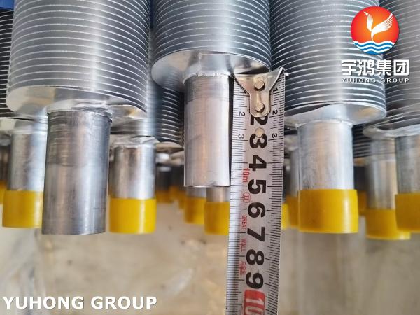 Boiler Economizer And Air Preheater ASTM A249 TP304 L Type Wound Fin Tube