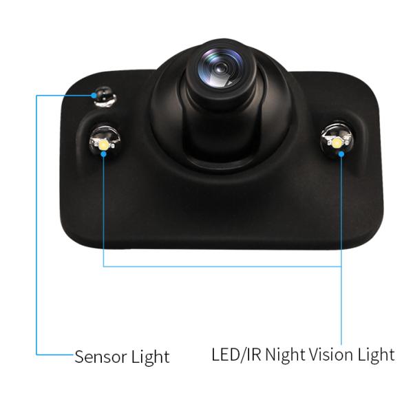 Mini AHD 1080P Waterproof Front Side Rear View Camera Night Vision 170° Fisheye Lens Car Reverse Backup Cam