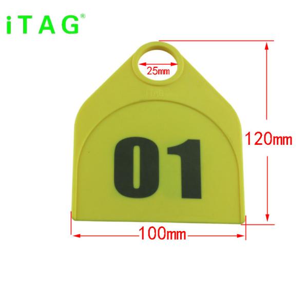 cattle/sheep/camel/ostrich/donkey/horse neck tag,animal neck tag,super large neck tag