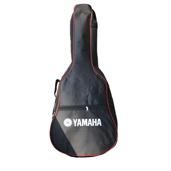 Black Oxford Fabric Plastic Cord Edge White Silk - screen Double Straps Guitar Musical Instrument Cases