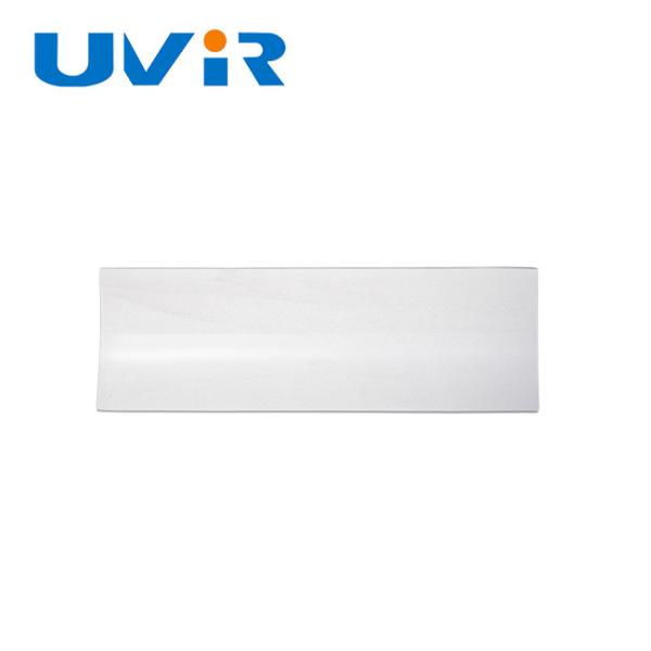 Placa de vidrio de cuarzo UV transparente de 2 mm para curado UV