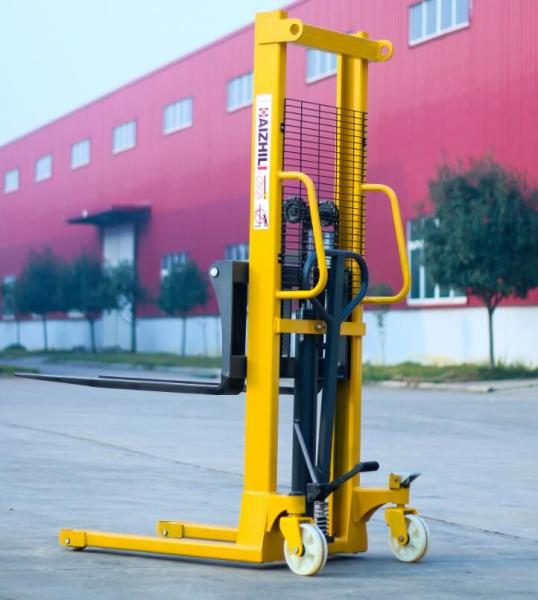Warehouse used hand pallt lifter 3000kg 1.6m hydraulic manual stacker for cargo lifting