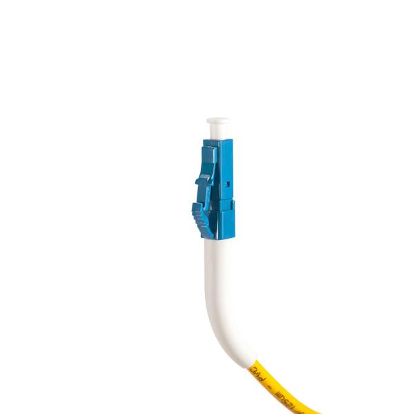 (Angle Boot 45°) LC/APC To LC/UPC Fibre Patch Cords OD3.0mm Simplex SM G.657A1 Simplex(LSZH) 3M