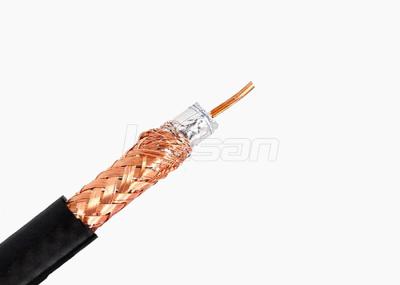 Rg59 Coaxial TV Cable BC / CCS Coaxial Cable With PVC PE Jacket