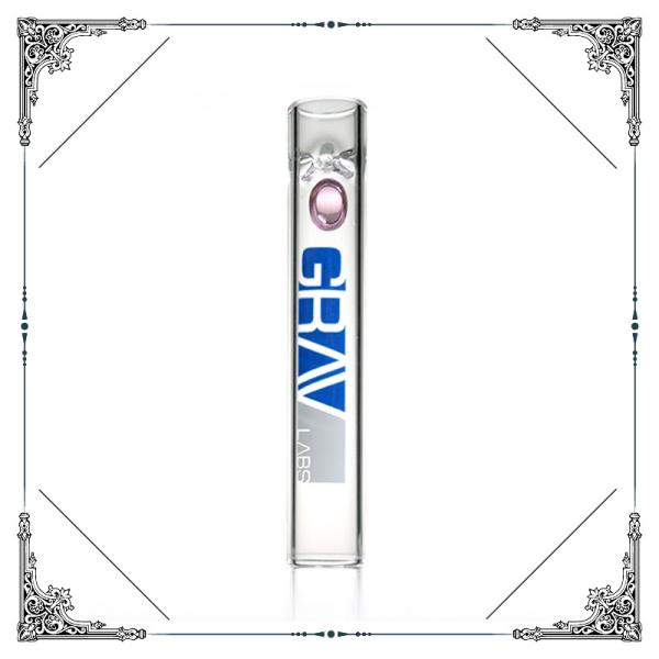 3.5 Inches Long 2.5 mm Thickness Glass Smoking Tube Cheap Chillum Pipes