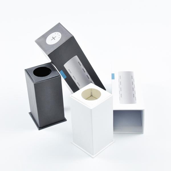 Caixa de papel do presente luxuoso que empacota/empacotamento da exposição caixa de papel da garrafa
