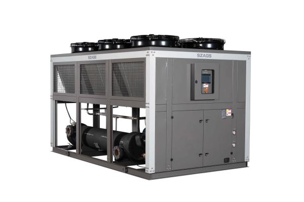 Chiller à vis industriel refroidi à l'air à haute efficacité de 120 ch pour des solutions de refroidissement optimales