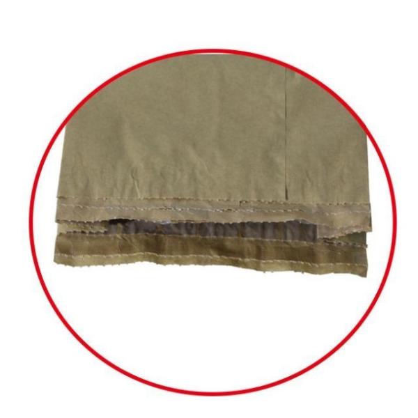 Supermarket Wrappers Kraft Paper Sacks Large Capacity Eco Friendly Pollution Free