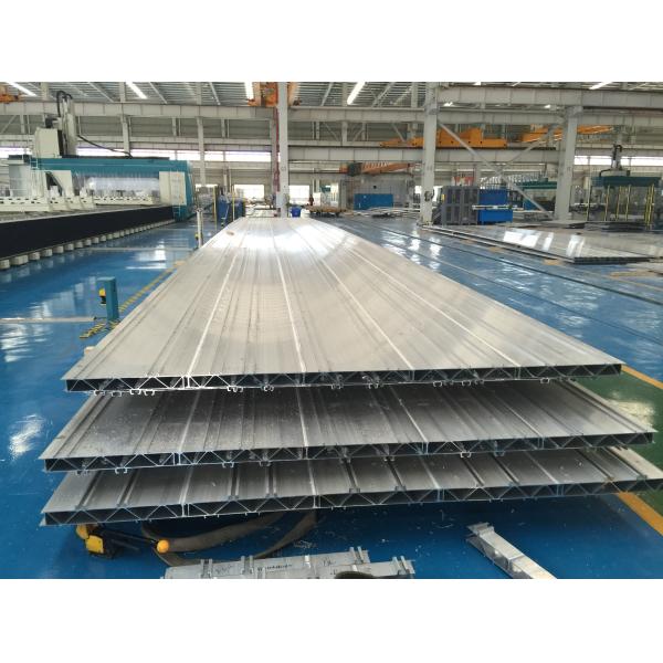 4.2M 6063 T6 Aluminium Extruded Profiles 16.8MM Wall Thickness Used As Subway Train'S Side Wall