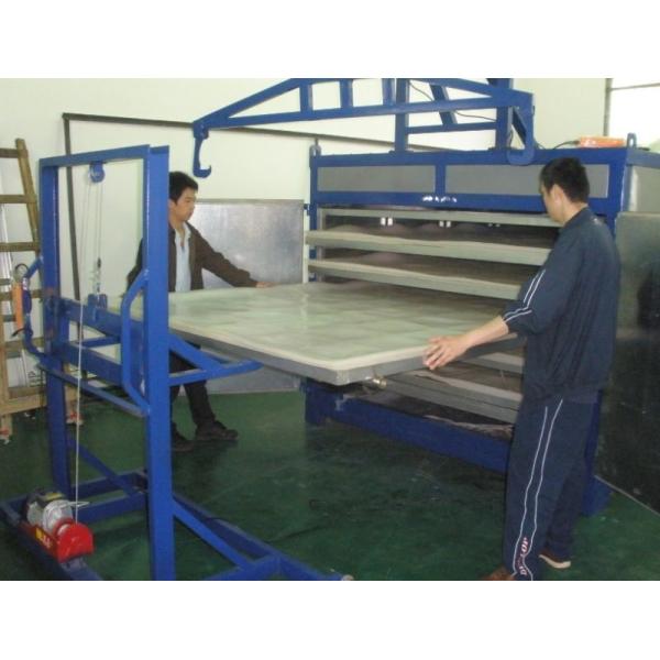 Industrial Glass Laminating Machine For Pump Out Air Silicone Rubber