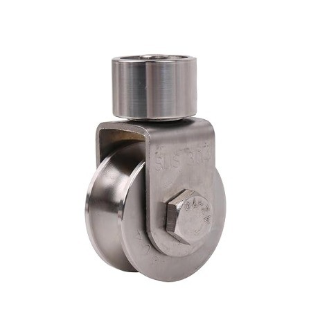 Окончание с гальванизированной подвесной двери роликовая нержавеющая сталь