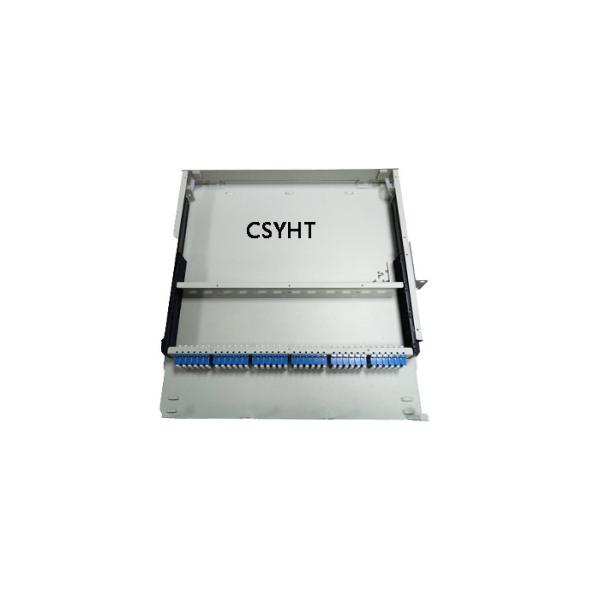 144C MPO Sliding Fiber Patch Panel With LC Quad Adapter data center solutions application