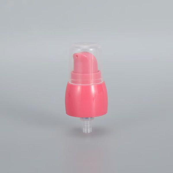 Bird Mouth Shape 18/410 20/410 Plastic Cream Pump with Half-Cover PP Cap Support Colors Making