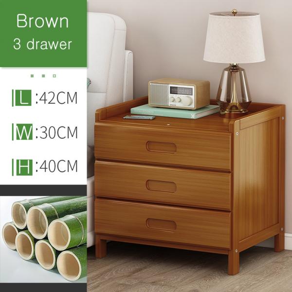 Bedroom Furniture Nightstand with Drawers Small End Table for Storage Desk Bed Side Organizer Cabinet Shelf