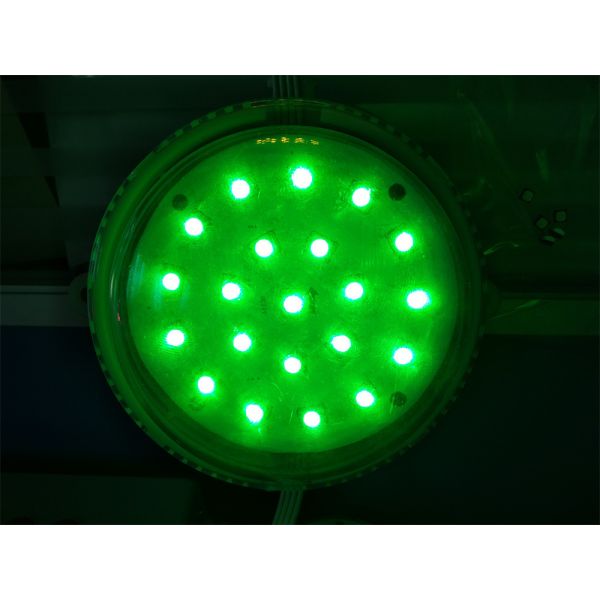 100mm 24V SMD3535 RGB IP67 Waterproof LED Point Light with DMX512 Control and 180° Beam Angle