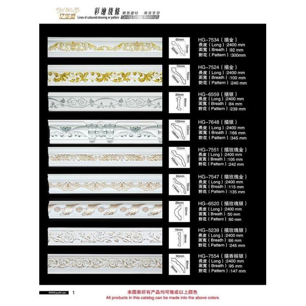 Средневосточный вдохновленный 1200X600X30 мм / 50 мм / 60 мм полиуретановый стенный панель для современных домов