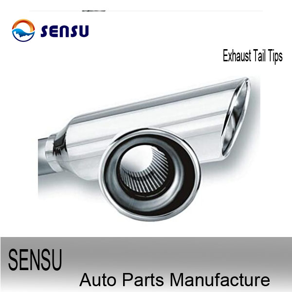 IATF 16949 Certified Universal Exhaust Tail Tips High Temperature Resistant
