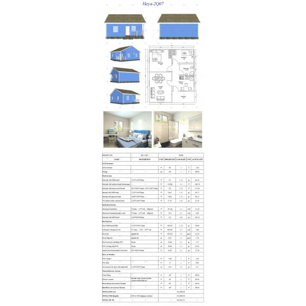 Heya-2Q07 Prefab Living House For People Have A Good Purchase Houses FOB Price