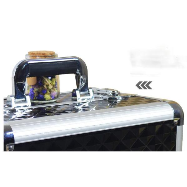 Hard Shell Aluminum Storage Case Fashion Style For Cosmetic Storage