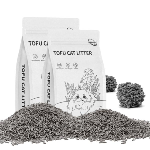 Sustainable Charcoal Cat Litter Activated Carbon Litter with Deodorization Function