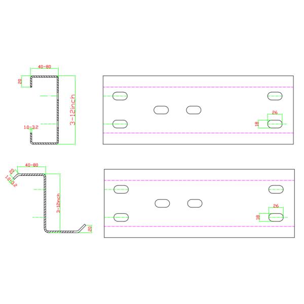 Poder total folha do ferro ondulado de 75 quilowatts que faz a máquina 1.0-3.2mm para cada estação