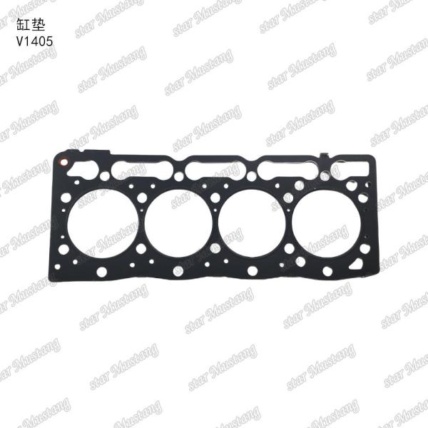 V1405 Metal de junta de cabeça de cilindro adequado para motor Kubota