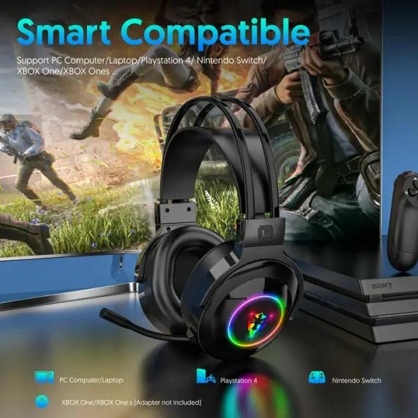 G803 Headset Gaming 7.1 Gaming 7.1 Chicken Desktop PC Laptop Wired Headset