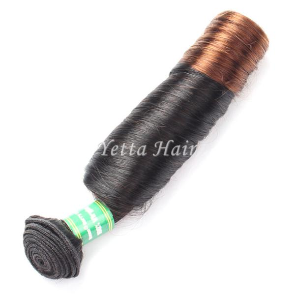 Никакие вош никакой Weave человеческих волос Ombre смеси перуанский можно покрасить и отбелить