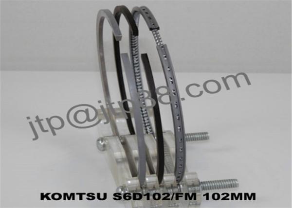 4 CYL Alloy Steel Mitsubishi Engine Piston Rings Diameter 94mm 34417-11011